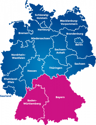 Baden-Wüttemberg und Bayern